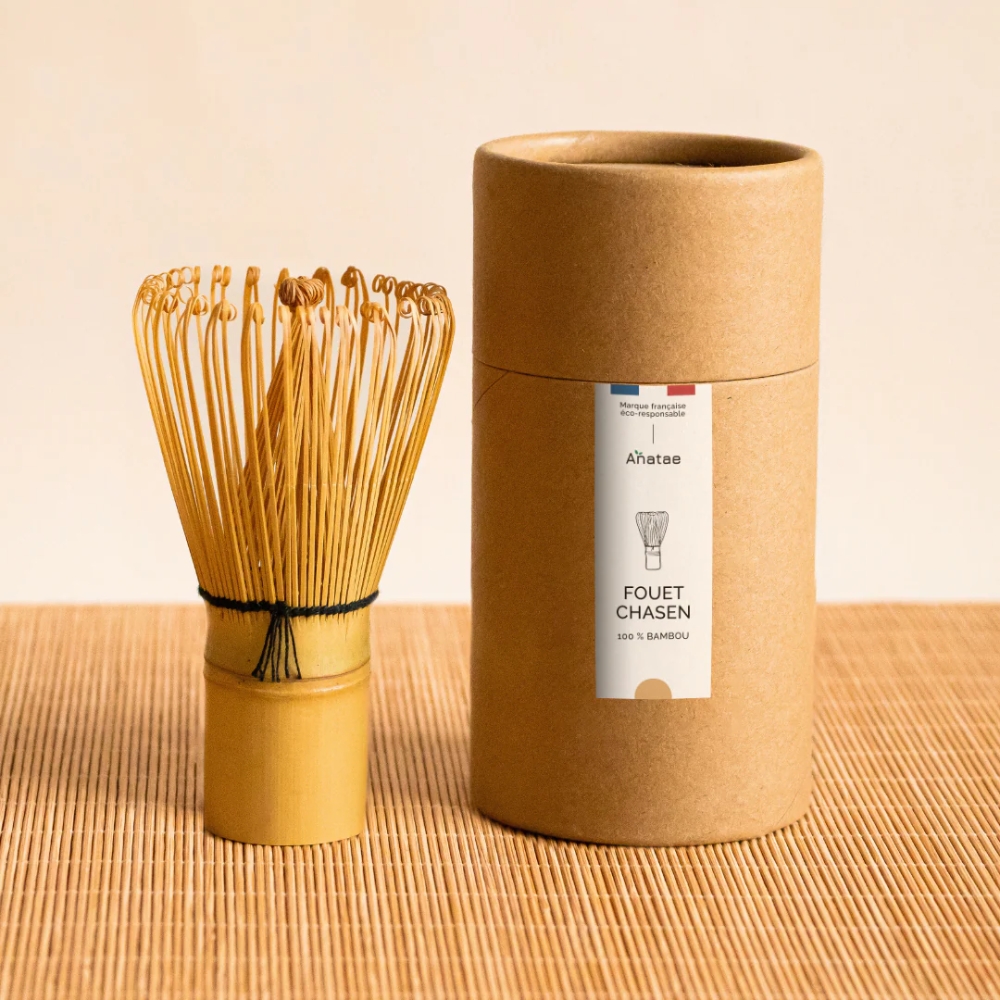 Fouet à thé Matcha en bambou, Chasen traditionnel